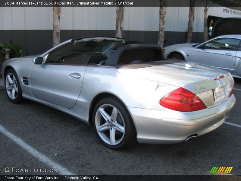  2004 SL 500 Roadster Brilliant Silver Metallic