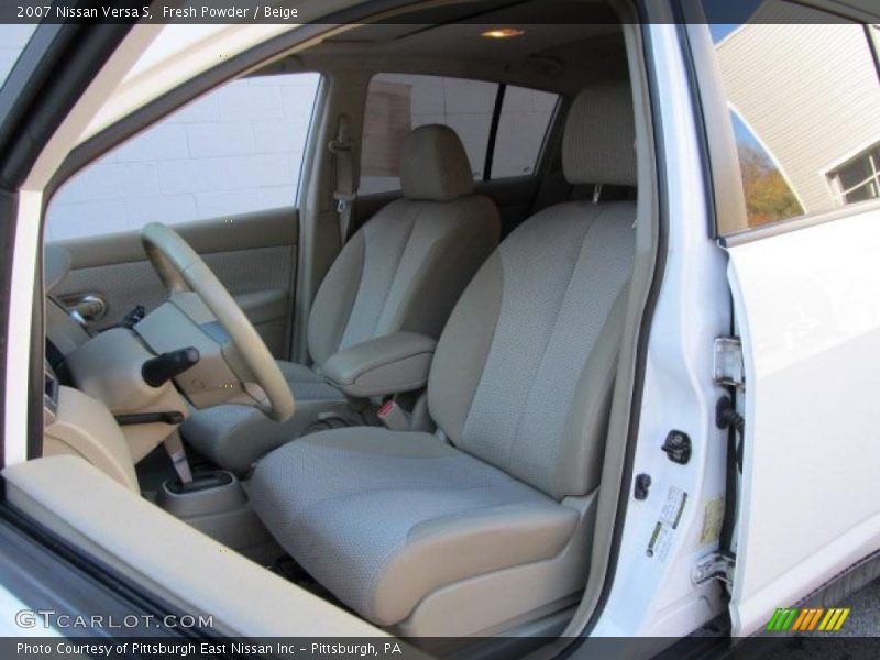 Fresh Powder / Beige 2007 Nissan Versa S