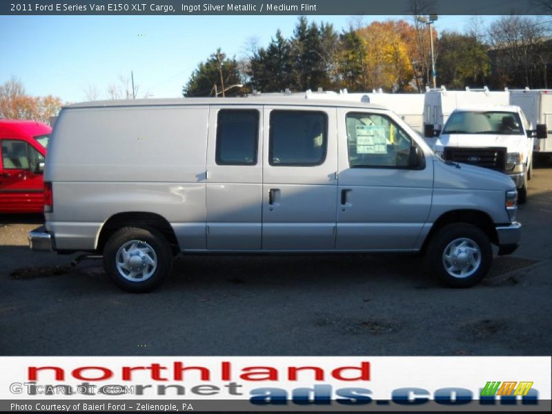 Ingot Silver Metallic / Medium Flint 2011 Ford E Series Van E150 XLT Cargo
