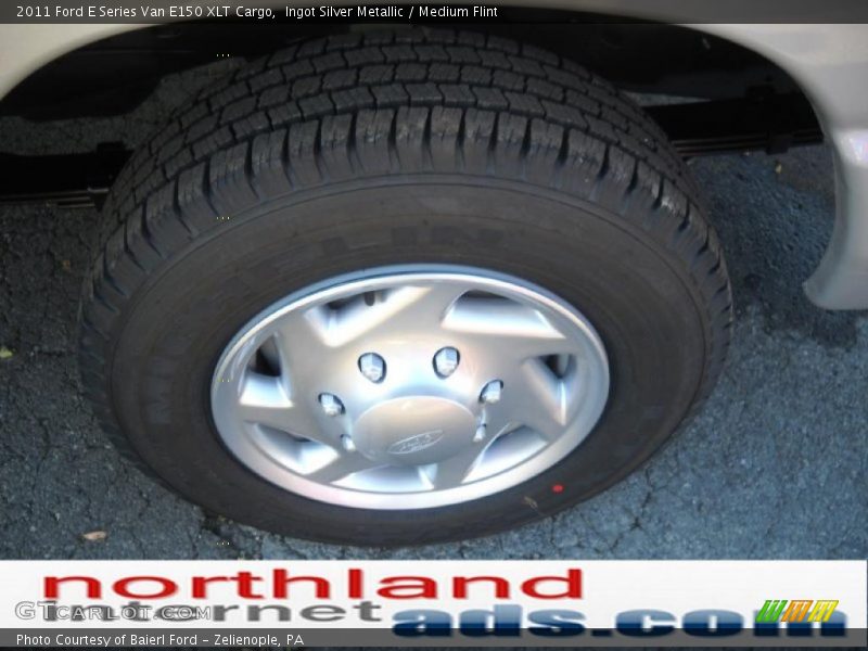 Ingot Silver Metallic / Medium Flint 2011 Ford E Series Van E150 XLT Cargo