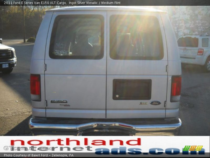 Ingot Silver Metallic / Medium Flint 2011 Ford E Series Van E150 XLT Cargo