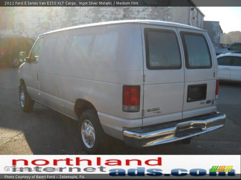 Ingot Silver Metallic / Medium Flint 2011 Ford E Series Van E150 XLT Cargo