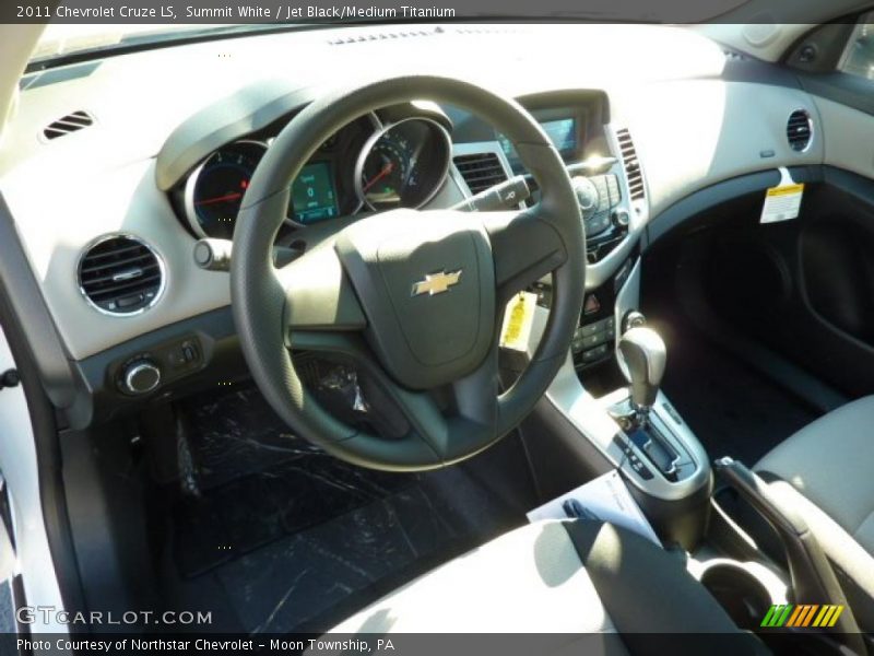 Jet Black/Medium Titanium Interior - 2011 Cruze LS 