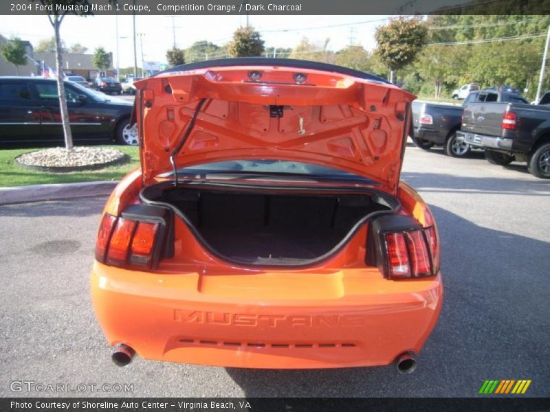 Competition Orange / Dark Charcoal 2004 Ford Mustang Mach 1 Coupe