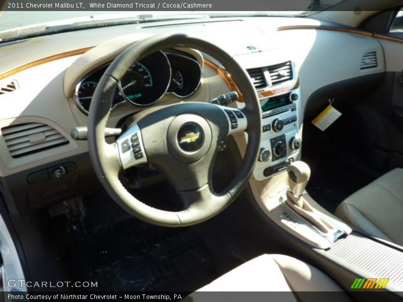 Cocoa/Cashmere Interior - 2011 Malibu LT 