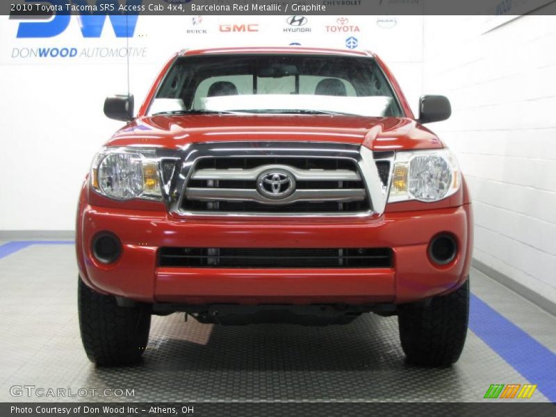 Barcelona Red Metallic / Graphite 2010 Toyota Tacoma SR5 Access Cab 4x4