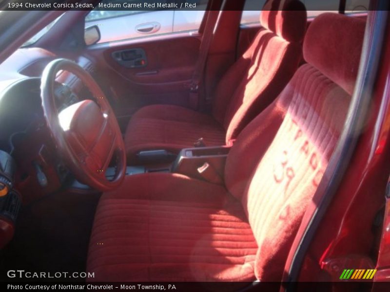  1994 Corsica Sedan Red Interior