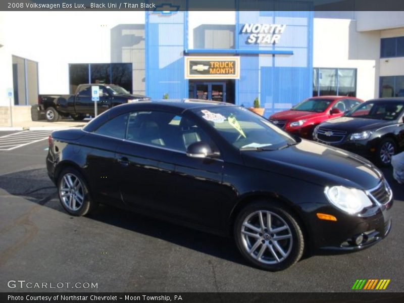 Black Uni / Titan Black 2008 Volkswagen Eos Lux