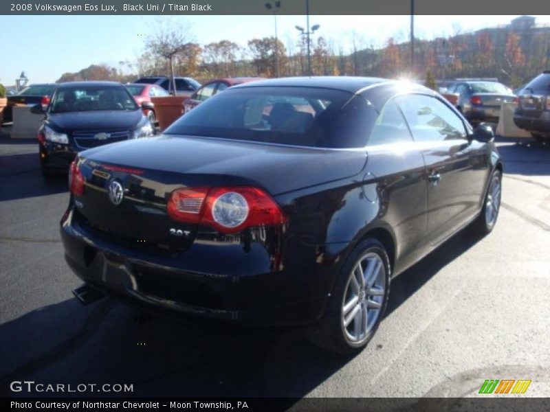 Black Uni / Titan Black 2008 Volkswagen Eos Lux