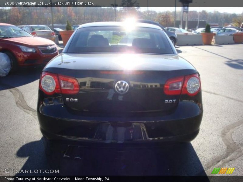 Black Uni / Titan Black 2008 Volkswagen Eos Lux