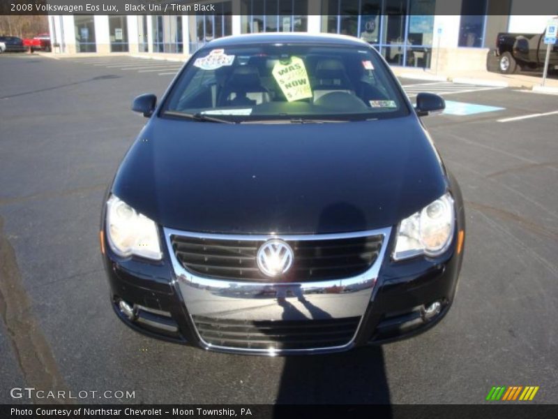 Black Uni / Titan Black 2008 Volkswagen Eos Lux