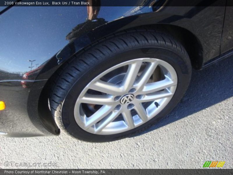 Black Uni / Titan Black 2008 Volkswagen Eos Lux