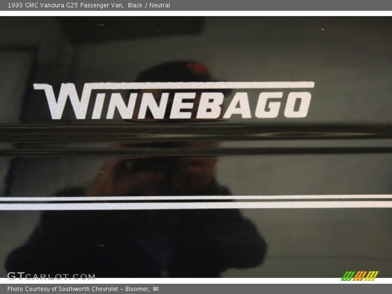 Black / Neutral 1993 GMC Vandura G25 Passenger Van