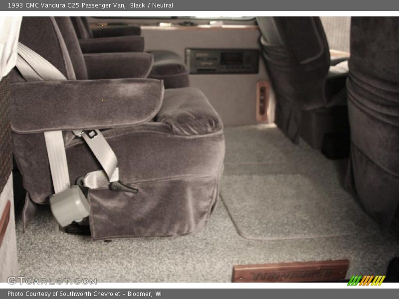 Black / Neutral 1993 GMC Vandura G25 Passenger Van