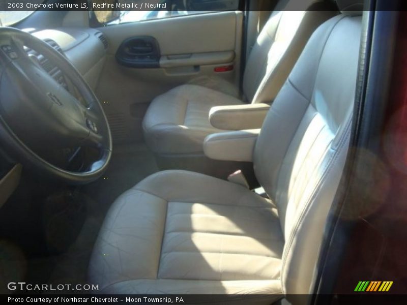 Redfire Metallic / Neutral 2003 Chevrolet Venture LS