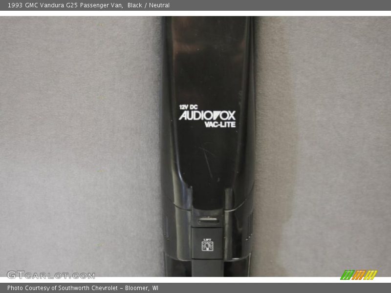 Black / Neutral 1993 GMC Vandura G25 Passenger Van