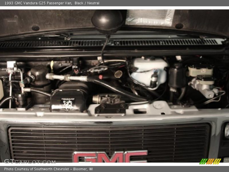 Black / Neutral 1993 GMC Vandura G25 Passenger Van