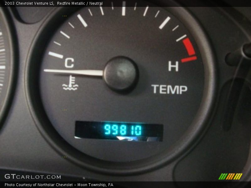 Redfire Metallic / Neutral 2003 Chevrolet Venture LS