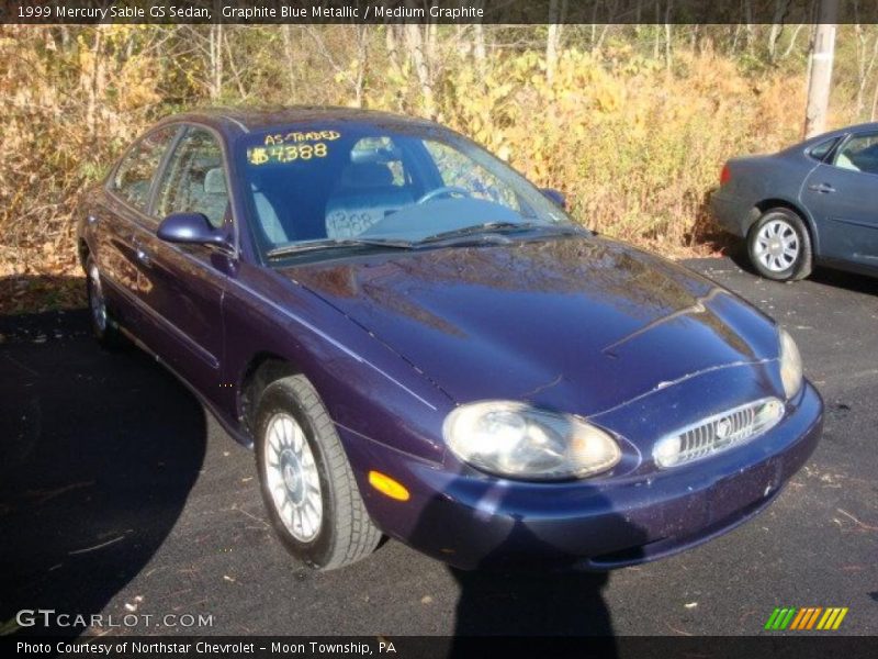 Graphite Blue Metallic / Medium Graphite 1999 Mercury Sable GS Sedan