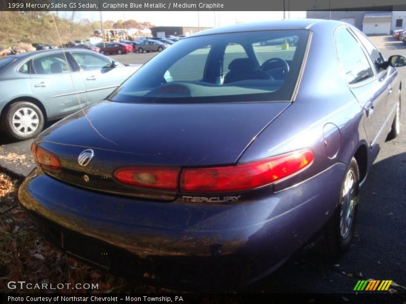 Graphite Blue Metallic / Medium Graphite 1999 Mercury Sable GS Sedan