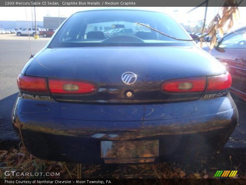 Graphite Blue Metallic / Medium Graphite 1999 Mercury Sable GS Sedan