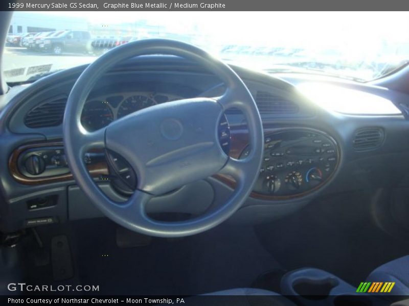Graphite Blue Metallic / Medium Graphite 1999 Mercury Sable GS Sedan