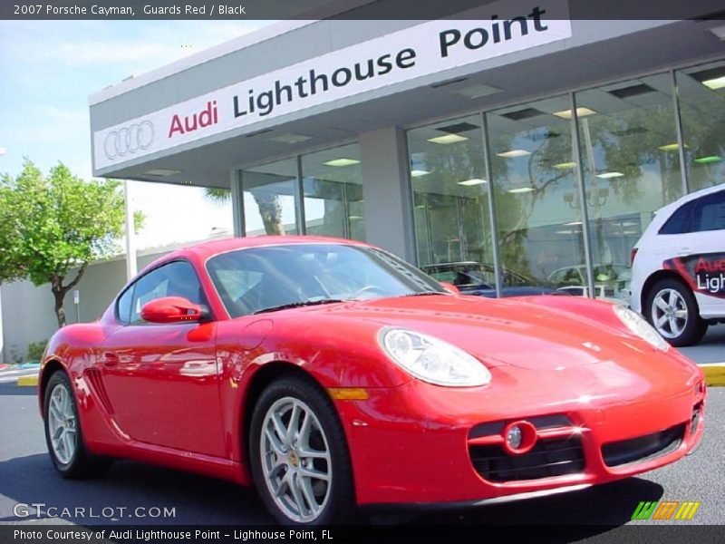 Guards Red / Black 2007 Porsche Cayman