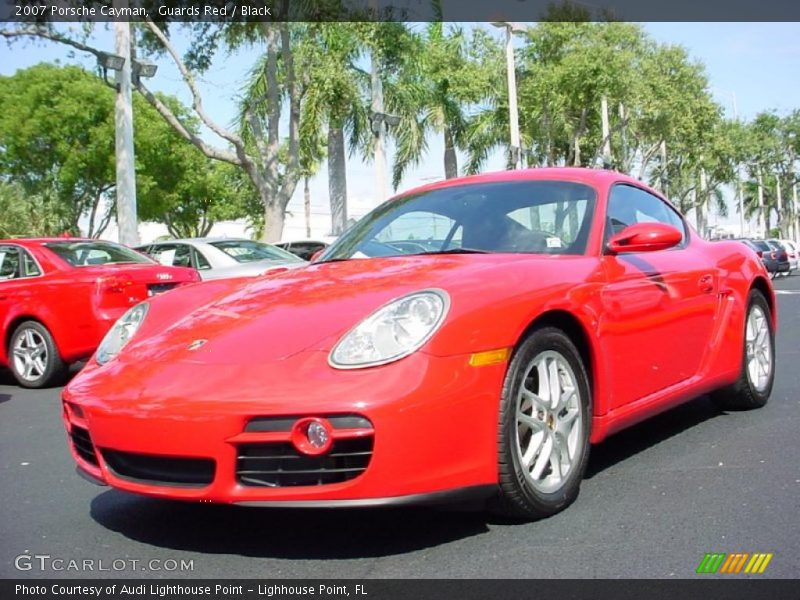 Guards Red / Black 2007 Porsche Cayman