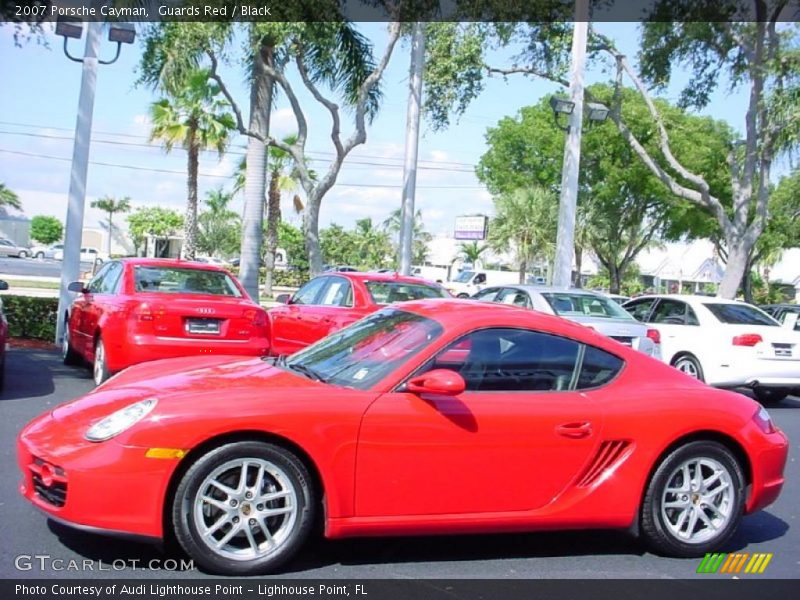 Guards Red / Black 2007 Porsche Cayman