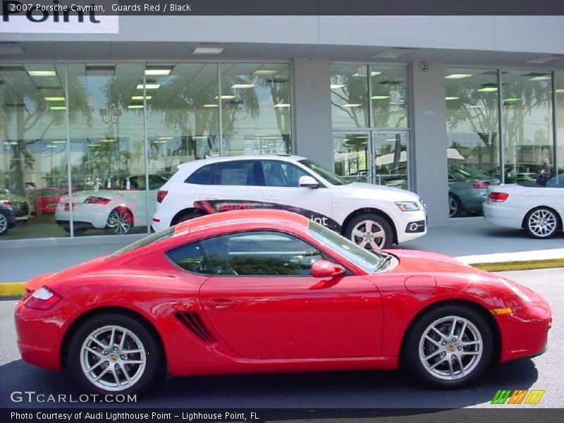 Guards Red / Black 2007 Porsche Cayman