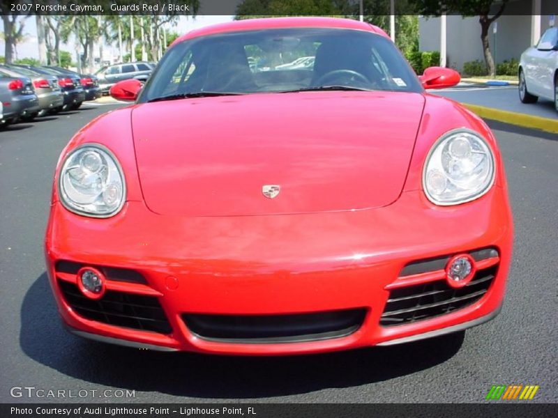 Guards Red / Black 2007 Porsche Cayman