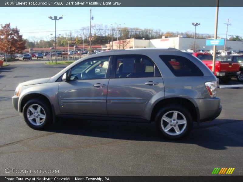 Dark Silver Metallic / Light Gray 2006 Chevrolet Equinox LT AWD