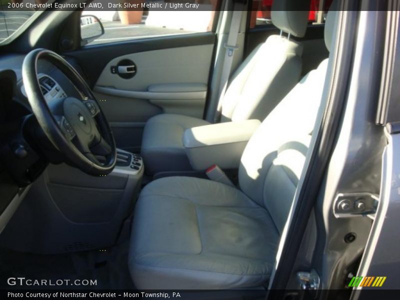 Dark Silver Metallic / Light Gray 2006 Chevrolet Equinox LT AWD