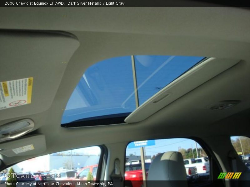 Dark Silver Metallic / Light Gray 2006 Chevrolet Equinox LT AWD