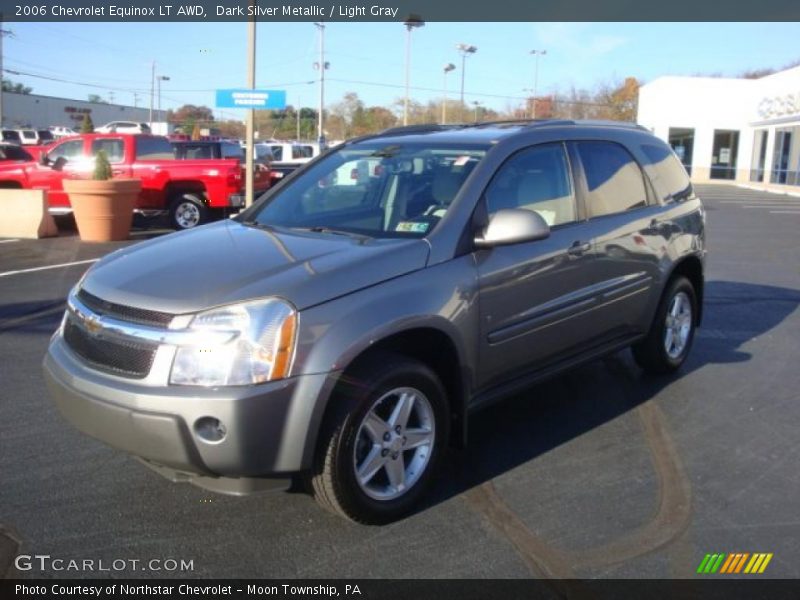 Dark Silver Metallic / Light Gray 2006 Chevrolet Equinox LT AWD