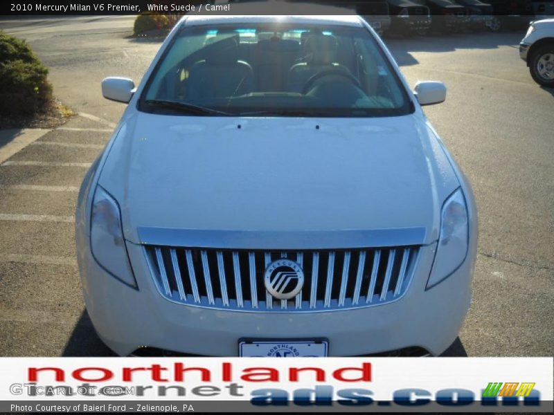 White Suede / Camel 2010 Mercury Milan V6 Premier