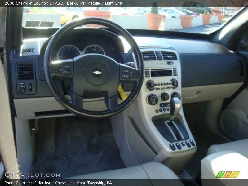 Dark Silver Metallic / Light Gray 2006 Chevrolet Equinox LT AWD