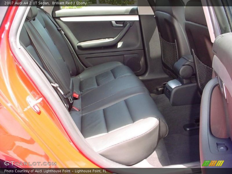 Brilliant Red / Ebony 2007 Audi A4 2.0T Sedan