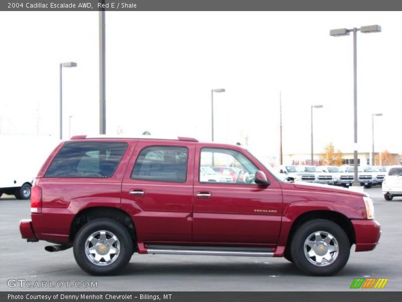 Red E / Shale 2004 Cadillac Escalade AWD