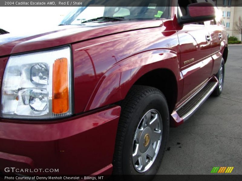 Red E / Shale 2004 Cadillac Escalade AWD