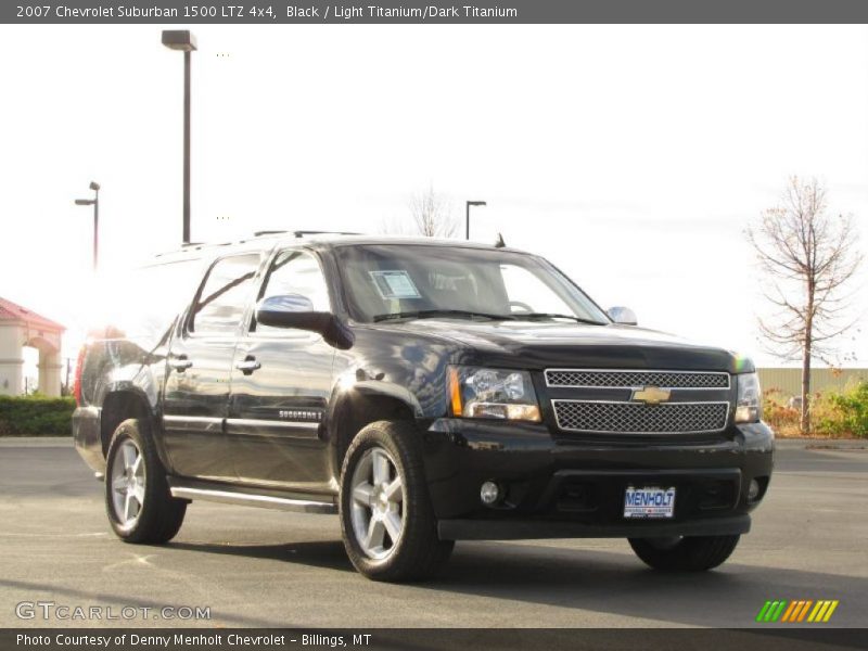Black / Light Titanium/Dark Titanium 2007 Chevrolet Suburban 1500 LTZ 4x4