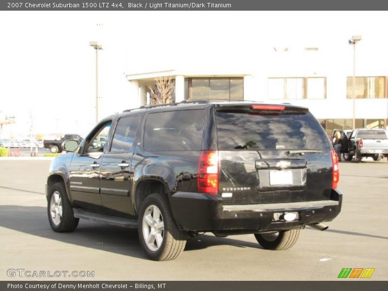 Black / Light Titanium/Dark Titanium 2007 Chevrolet Suburban 1500 LTZ 4x4