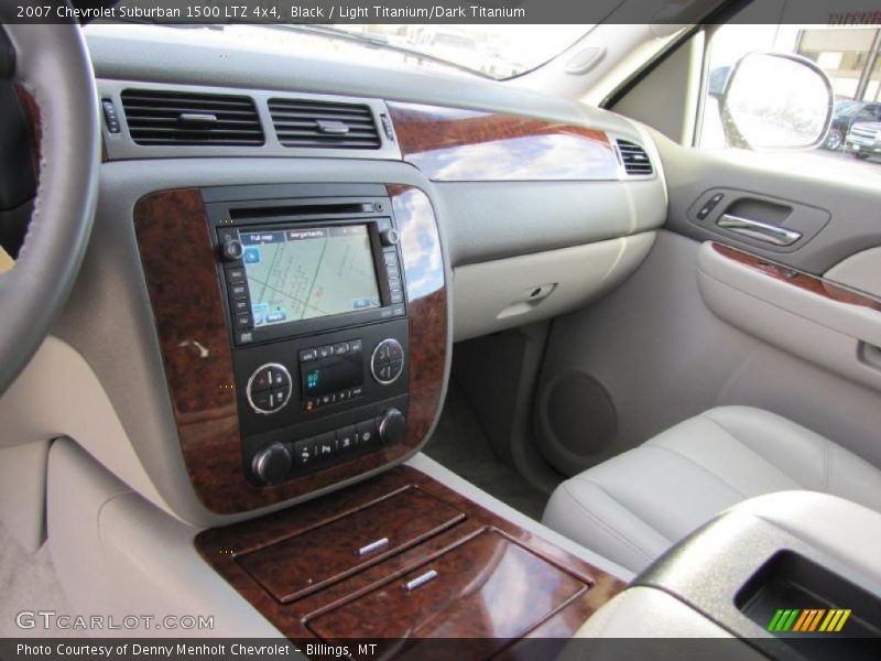 Black / Light Titanium/Dark Titanium 2007 Chevrolet Suburban 1500 LTZ 4x4