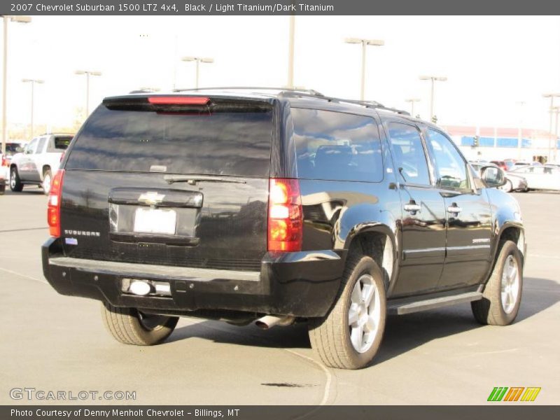 Black / Light Titanium/Dark Titanium 2007 Chevrolet Suburban 1500 LTZ 4x4