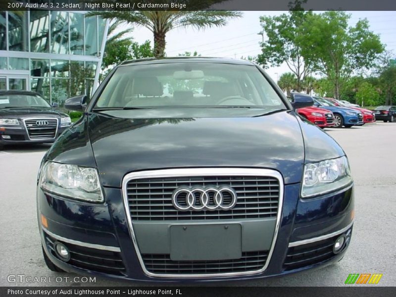 Night Blue Pearl / Cardamom Beige 2007 Audi A6 3.2 Sedan