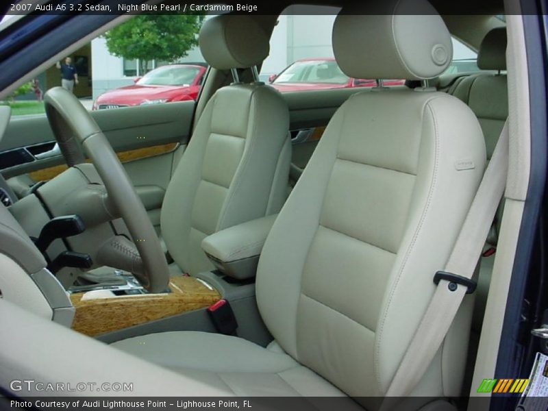 Night Blue Pearl / Cardamom Beige 2007 Audi A6 3.2 Sedan