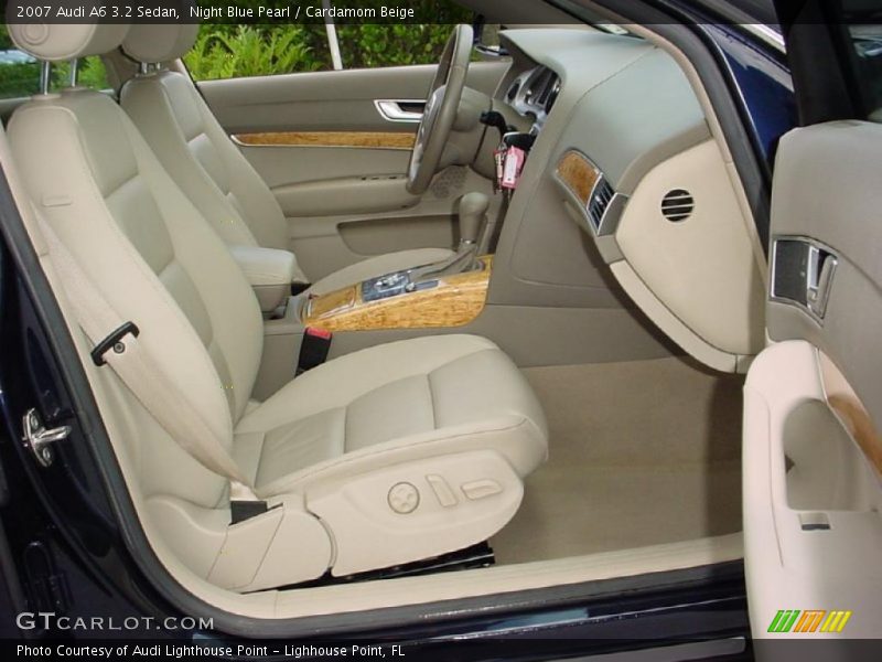 Night Blue Pearl / Cardamom Beige 2007 Audi A6 3.2 Sedan