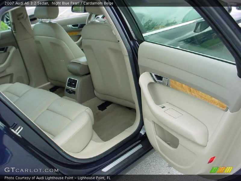 Night Blue Pearl / Cardamom Beige 2007 Audi A6 3.2 Sedan