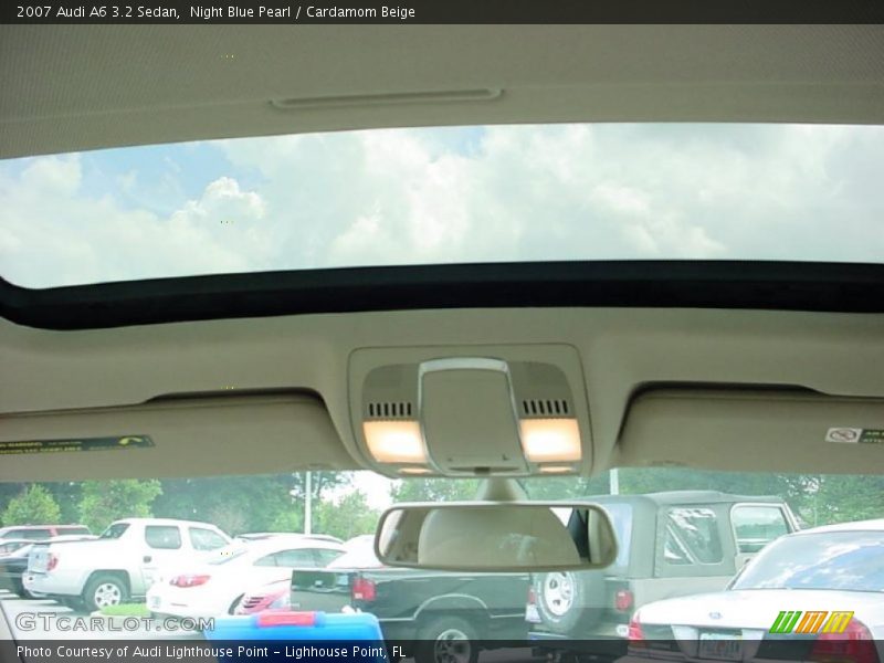 Night Blue Pearl / Cardamom Beige 2007 Audi A6 3.2 Sedan