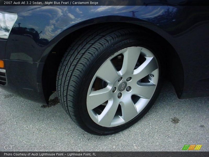 Night Blue Pearl / Cardamom Beige 2007 Audi A6 3.2 Sedan